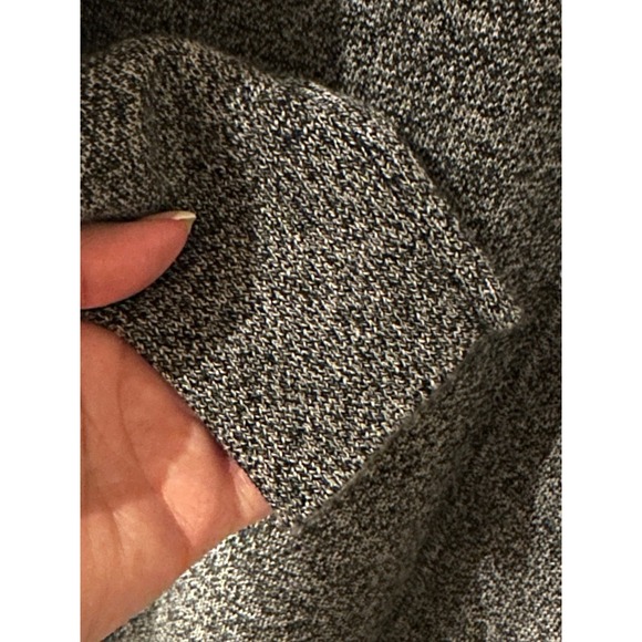 GAP Sweater Knit Merino Wool Dress Black Heather Y2K Size XL New with Tag - Picture 4 of 7